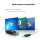DTECH USB-RS422/RS485 послідовний кабель, COM-порт комп'ютера, сумісний з машиною обліку відвідуваності, сканером штрих-кодів, фотоелектричним ізоляційним перетворювачем, 0,5 метра DT-5019I - зображення 4