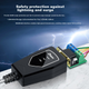 DTECH USB-RS422/RS485 послідовний кабель, COM-порт комп'ютера, сумісний з машиною обліку відвідуваності, сканером штрих-кодів, фотоелектричним ізоляційним перетворювачем, 0,5 метра DT-5019I - зображення 6
