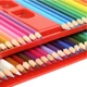 Набор цветных карандашей Faber-Castell Classic Knight на масляной основе, 48 цветов, карандаши для рисования, цветные карандаши, 115848, красная жестяная коробка, для эскизов и художественных зарисовок. - изображение 6