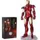 Подсвечиваемая фигурка Железного Человека MK4 из вселенной Marvel, модель для демонстрации, подарок на день рождения для мальчиков. - изображение 3