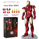 Подсвечиваемая фигурка Железного Человека MK4 из вселенной Marvel, модель для демонстрации, подарок на день рождения для мальчиков. - изображение 6