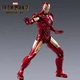 Подсвечиваемая фигурка Железного Человека MK4 из вселенной Marvel, модель для демонстрации, подарок на день рождения для мальчиков. - изображение 9