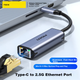 Сетевой адаптер Pisen NJ-AR05 / USB Type-C / 2.5 Гбит/с Ethernet - изображение 2