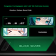 Вентилятор охолодження для ноутбука Black Shark Fengshen Pro з регулюванням температури, низьким рівнем шуму, підставка-кулер для ігрових ноутбуків, сумісна з Lenovo, Asus, Tianxuan 6, Dell, Alienware, Savior. - зображення 7