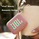 JBL GO4 Music Brick 4-го покоління Bluetooth-колонка, портативна колонка для вулиці, комп'ютерна колонка, міні-колонка, подарунок для неї, рожевий колір гуави - зображення 6