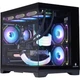 Wanjia Gungyongzhe Black No A-Pillar + Prism RGB Six-Fan Set, Seaside View Case for Desktop Computer Tower, M-ATX Motherboard/360 Water Cooling/9 Fans/4090 Graphics Card - изображение 2