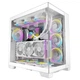 Antec C8 White, корпус для ігрового комп'ютера з панорамним оглядом, скляною бічною панеллю, портом Type-C, підтримкою 16-см вентиляторів, відеокартою серії 40, спеціальним потоком повітря для відеокарт, водяним охолодженням 360 мм - изображение 4