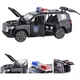 Heimanba 1:32 Toyota Land Cruiser поліцейська модель автомобіля іграшка для хлопчиків та дівчаток, модель автомобіля з сплаву, подарунок - зображення 2