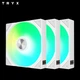 Вентилятор TRYX (Chuangkexingxi) ROTA Dark Star SL ARGB 120, потрійний комплект, білий (підшипник FDB/програмне керування/низький рівень шуму/магнітне кабельне підключення) - изображение 6