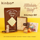 Набор блокнотов-планеров Kinbor Kitchen Fairy формата A6, 128 листов, в подарочной коробке, подарок для девочки на день рождения (блокнот формата A6 со стикерами и штампом, блокнот для заметок) DT56085 - изображение 4