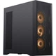 Корпус SAMA Zhuque 5 Air Black Desktop ATX с передней сетчатой вентиляцией, 12 местами для вентиляторов, поддержкой водяного охлаждения 360 мм, зазором для видеокарты 430 мм, резервированием порта Type-C. - изображение 3