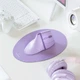 Ергономічна бездротова Bluetooth-миша Sanye з двома режимами роботи та килимком для миші, вертикальне захоплення, безшумна офісна інтегрована підставка для долонь типу «риб'ячий хвіст», перемикання 3 пристроїв, налаштовувані кнопки - изображение 2