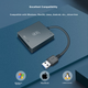 Високошвидкісний кард-рідер Chuanyu Type-C/USB 3.1 (Gen 1), підтримує карти пам'яті XQD з протоколом USB, сумісний з дзеркальними фотокамерами D4/D5 - изображение 8