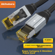 Патч-корд Choseal QS567A Cat 6a 10 Гбіт/с мідь 15 м Чорний (QS567AT15) - зображення 5