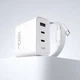 Багатопортовий комплект швидкої зарядки Vivo 120 Вт, GaN Smart Fast Charger, кабель передачі даних 9,2 А, багатопортовий, сумісний із різними протоколами, зарядний пристрій X300, зарядний пристрій X200, зарядний пристрій Apple - изображение 7