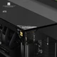 Чорний корпус Thermalright A70, прихований дизайн трубок водяного охолодження, панорамний огляд з трьох боків, підтримка великого простору ATX, великі отвори для сітчастого радіатора - изображение 6