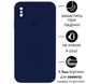 Чохол Silicone Premium case з захистом камери для iPhone XS Max Full Camera Protective dark blue 0056 - изображение 1