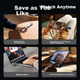 MOVE SPEED 128GB — твердотельный накопитель для телефонов, Type-C/USB3.2, USB-порт, совместимый с Apple и Android, высокоскоростной, подходит для использования на компьютере и в автомобиле, имеет скорость чтения 460 МБ/с. Inspiration Ultra - изображение 6