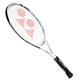 Тенісна ракетка YONEX, тренувальна модель ELITE для початківців, біла та світло-блакитна, з попередньо натягнутими струнами й обмоткою ручки, інструмент для тренувань із тенісу. - зображення 5