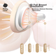 Дитяча пляшечка Babycare Ultrafiltration PPSU Anti-Choke Anti-Spill Anti-Colic для новонароджених з нахиленою головкою, імітація грудей, 160 мл, соска S, 1-3 місяці - зображення 7