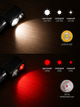 Ліхтар налобний H25LR Pro 3500mah Eve налобний ліхтар з червоним світлом ліхтар акумуляторний налобный фонарь - изображение 5