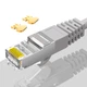 Патч-корд SDWS Cat 6 экранированный 1 Гбит/с 20 м (SC6-20P) - изображение 4