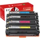Картридж Jingcheng для HP (CE410A) M351a/M375nw/M451dn 4 шт. с чипом CMYK - изображение 1
