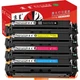Картридж Jingcheng для HP (CE410A) M351a/M375nw/M451dn 4 шт. с чипом CMYK - изображение 3