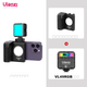 Заповнююче світло Ulanzi CG-02 RGB, заповнююче світло для фотографії, заповнююче світло для мобільного телефону, пульт дистанційного керування Bluetooth, затемнення RGB, мобільна зйомка, відеоблог, селфі - изображение 5