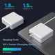 Комплект кабелів Youpin для зарядки Apple для ноутбука Type-C, USB-C PD67W, адаптер живлення для MacBook Pro/Air, A2442 A2681 - изображение 10