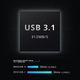 PGYTECH Card Reader 4.0 Високошвидкісний багатофункціональний універсальний SD-карта TF-карта пам'яті Коробка для зберігання карт пам'яті з кульбабами Тримач для флеш-передачі даних з телефонів, комп'ютерів та камер Moss Gree - зображення 7