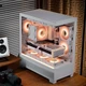 Корпус для материнської плати PHANTEKS XT523 View White Seaside View із загартованого скла Full-View ATX для настільного комп'ютера (бічна світлова стрічка ARGB/підтримка водяного охолодження 360 мм/Type-C) - изображение 5