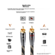 Аудиокабель SKW BG-04A 2 x RCA — 2 x RCA 1 м червоно-белый - изображение 9