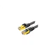Патч-корд SAMZHE WX8050 Cat 8 40 Гбіт/с подвійне екранування 5 м Чорний - зображення 3