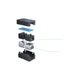 Соединитель витой пари Ugreen RJ-45 STP Cat 5e сквозной 10 шт. Черный - изображение 2