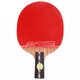 Ракетка для настільного тенісу DHS Kuangbiao №5 з екзотичним деревом, синя губка, Kuangbiao з прямою ручкою, двостороння зворотна гумова ракетка для настільного тенісу - зображення 9