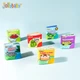 Іграшки для раннього розвитку малюків Jollybaby, тканинна книжка для немовлят, жувальний прорізувач для зубів, міцний та миється, подарункова коробка серії для скреготіння зубами - изображение 6