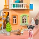 FEELO — игрушка, совместимая с крупными строительными блоками LEGO, для мальчиков и девочек, подарок на день рождения. Villa 1806. - изображение 8