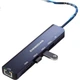 Док-станция расширения Acasis Full Power Type-C с гигабитным Ethernet-портом, HDMI-адаптером, совместимостью с ноутбуками Apple Mac и Huawei, а также USB 3.0 и блоком питания 7HN6. - изображение 2