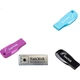Флеш-накопичувач SanDisk 128 ГБ USB 3.2 CZ410 Cool Iris Purple, швидкість читання 100 МБ/с, компактний та портативний, захист паролем, ідеально підходить для бізнесу, офісу та навчання - изображение 1