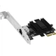 Мережева карта Xiliweishi PCI-E до 2.5G, дротова мережева карта для настільного комп'ютера NAS-сервера, сумісна з внутрішньою Ethernet-картою Gigabit, RJ45 чорного кольору SR-S25GPCIE - изображение 1