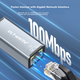 ULT-Unite адаптер Apple для Ethernet 100 Мбіт/с, перетворювач мережевого порту Lightning на RJ45, двопортовий зарядний пристрій для iPhone, планшета iPad Pro, мережевий кабель-адаптер, 0,5 метра - изображение 5