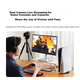 UGREEN HDMI карта відеозахоплення з двома інтерфейсами, 4K HD вхід, багатоканальний, двосторонній, прямий ефір, сумісна з камерами Sony, Switch/PS5, смартфонами, комп'ютерами, записом ігор 35867 - изображение 8