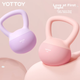Гиря мягкая Yottoy 6 кг, фиолетовая - изображение 11
