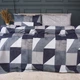 Простынь Ranforce Elite 17-0850 Geometrica 150*200 - изображение 3