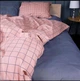 Простирадло Бязь 17-0731 Pink & Gray Plaid 110*160 - зображення 3