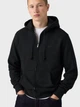 Толстовка на блискавці чоловіча Levi`s The Original Hm Zip Up 34584-0047 S Чорна (5401235286019) - зображення 4