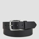 Pasek męski skórzany Levi`s Lm Belt Legacy Group Seine 38016-0196 115 Czarny (7613369655328) - obraz 1