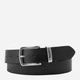 Pasek męski skórzany Levi`s Metal Two Horse Keeper Belt Ov 002G4-0000 80 Czarny (7626725870488) - obraz 1
