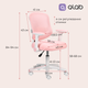 Дитяче крісло Qlab Kids Edition KC327P Pink - зображення 18
